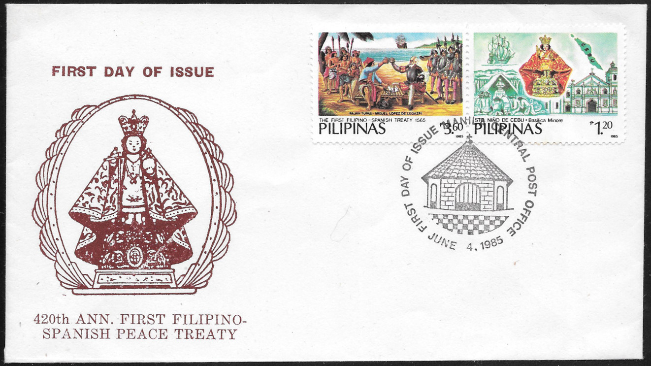 Philippines 1985 Cachet 